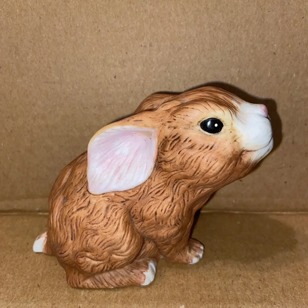 Porcelain Rabbit The Snuggle Babies Sculpture Collection 1988 River Shore